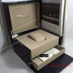 Copy Chopard Watch Boxes Black Leather & Wood Watch Box Set W/ Document & Papers